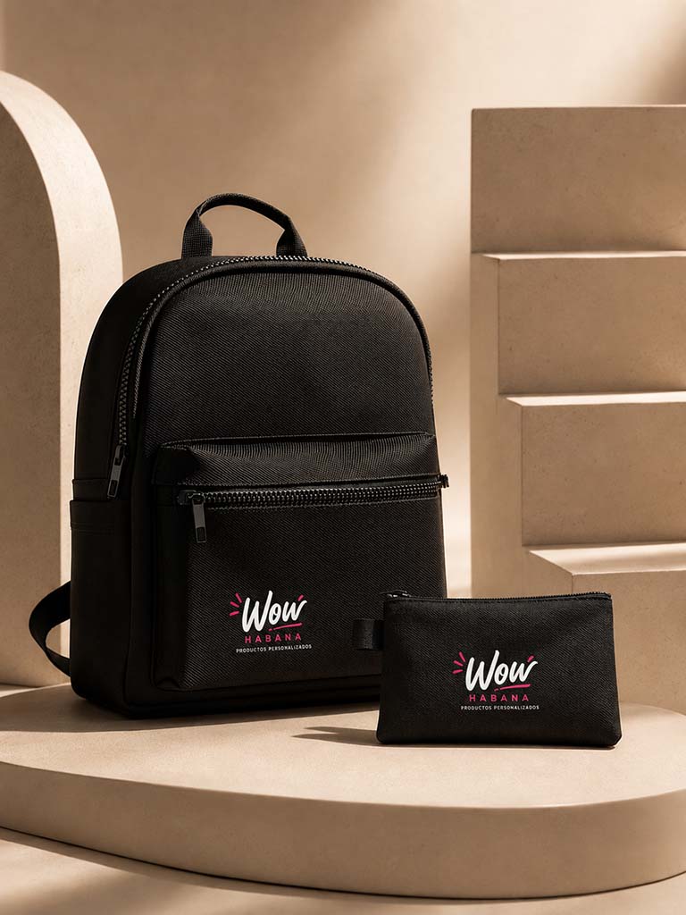 Mochila urban mini personalizada