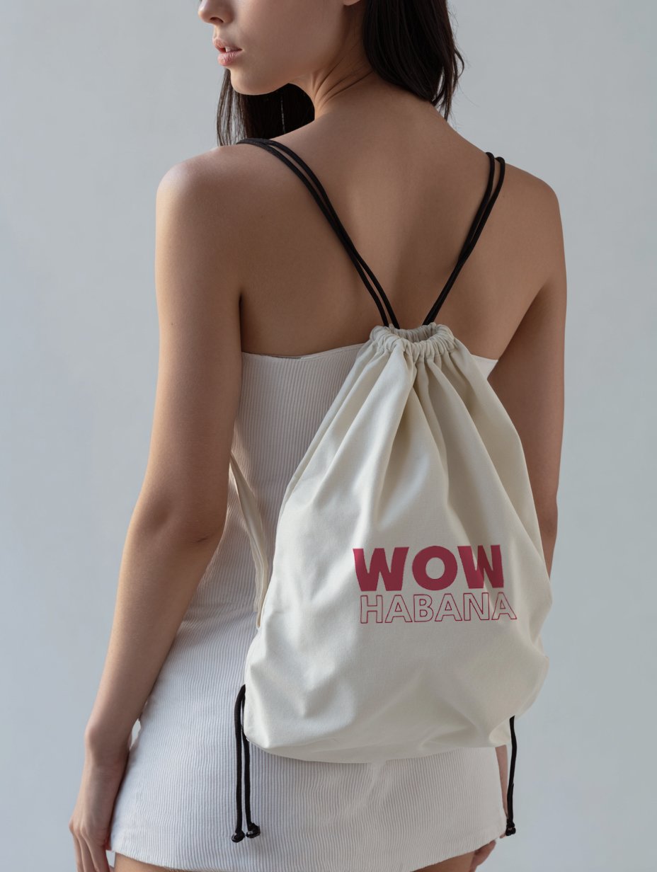 Mochila de cordón