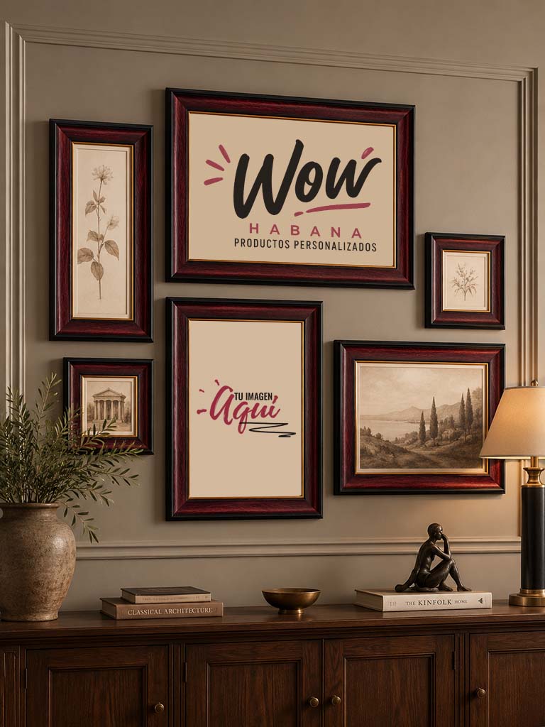 Cuadro galería vino texturizado (j04518-017h-1)
